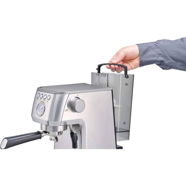 SOLIS Barista Perfetta Plus Espresso Machine (Stainless Steel – Scala Bundle)