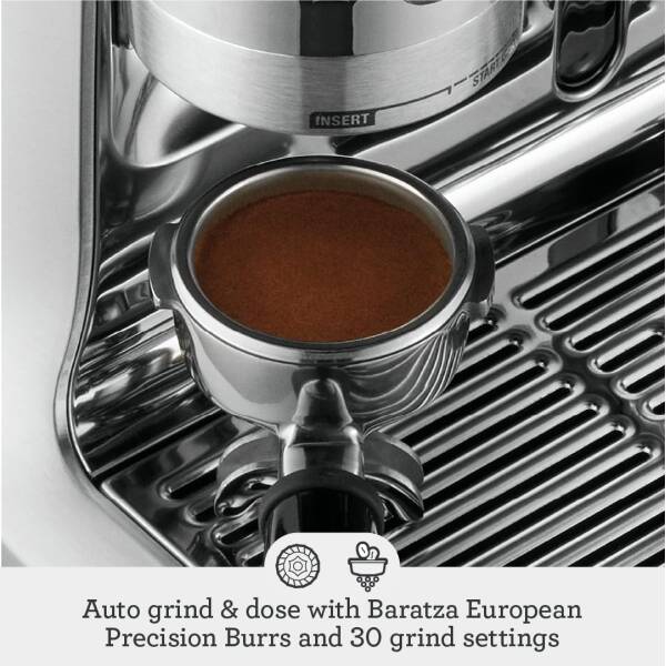 Breville Barista Touch Espresso Machine, 67 fluid ounces, Brushed Stainless Steel, BES880BSS
