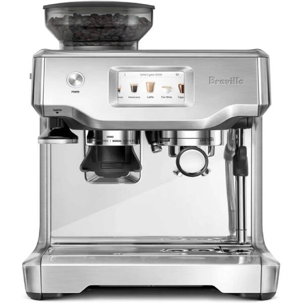 Breville Barista Touch Espresso Machine, 67 fluid ounces, Brushed Stainless Steel, BES880BSS