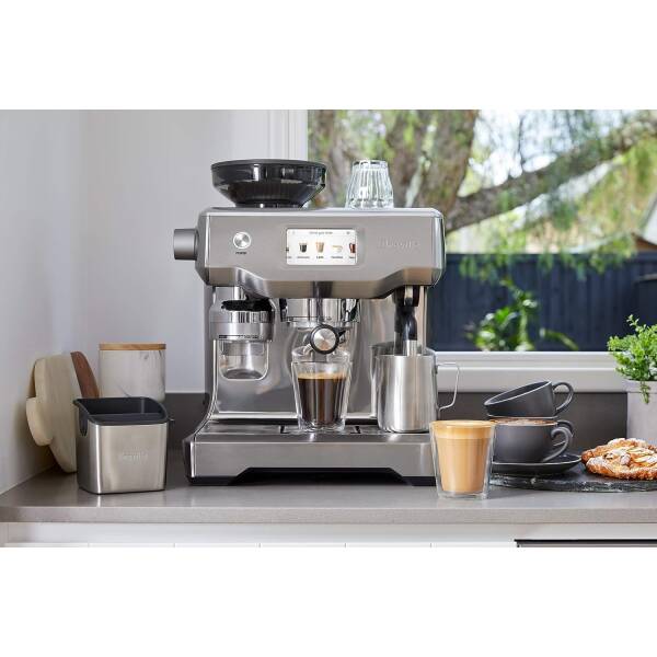 Breville Barista Touch Espresso Machine, 67 fluid ounces, Brushed Stainless Steel, BES880BSS