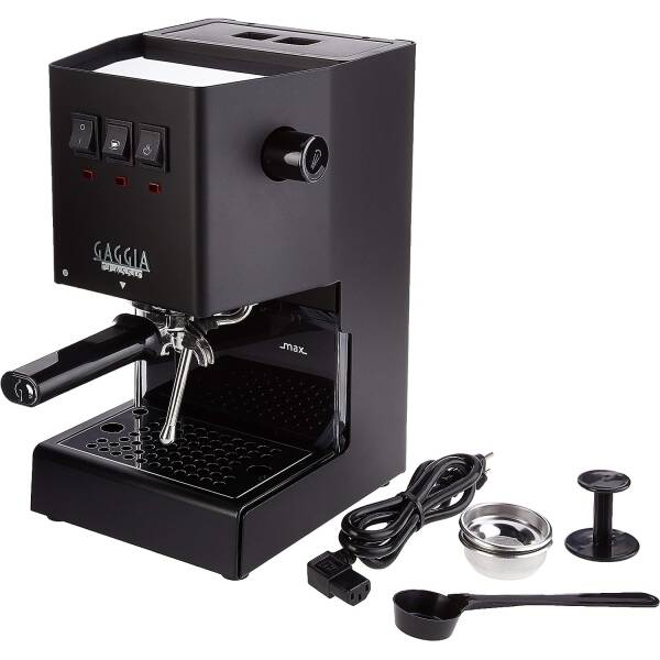 Gaggia RI9380/49 Classic Evo Pro Espresso Machine, Thunder Black