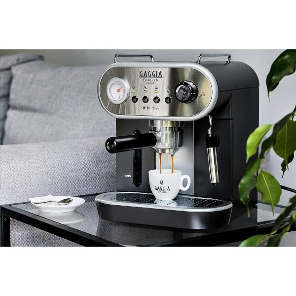 Gaggia Carezza De Luxe Espresso Machine, 47oz, Silver